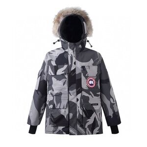 Canada Goose Camouflage Parka with Fur Hood